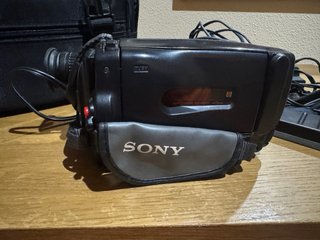 Videocámara Sony Video8 Negra