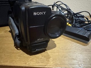 Videocámara Sony Video8 Negra