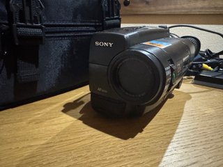 Videocámara Sony Video8 Negra