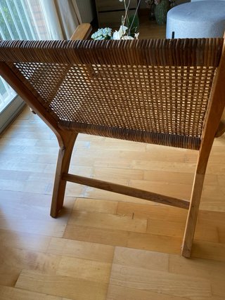 Butaca CH25 Madera y Mimbre
