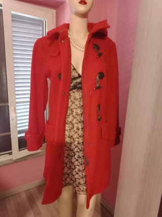Cappottino rosso taglia 42/44