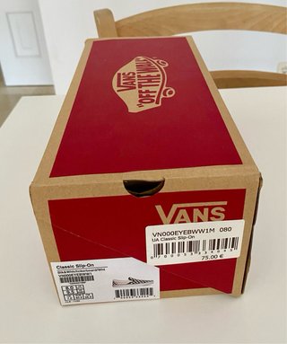 Vans Slip-On Checkerboard. Originales.