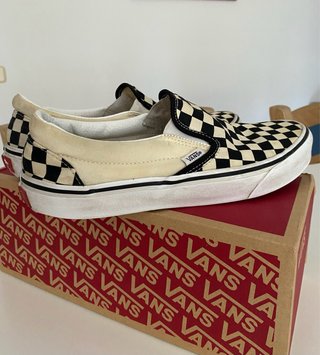 Vans Slip-On Checkerboard. Originales.