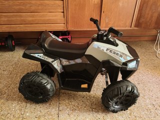 Moto infantil Feber Motocross Negra y Gris