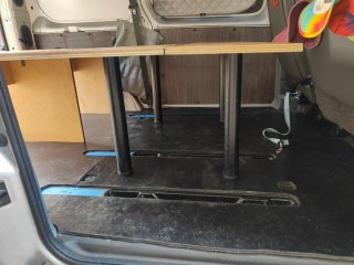 Mueble plegable Cama Camper Furgoneta en Peugeot