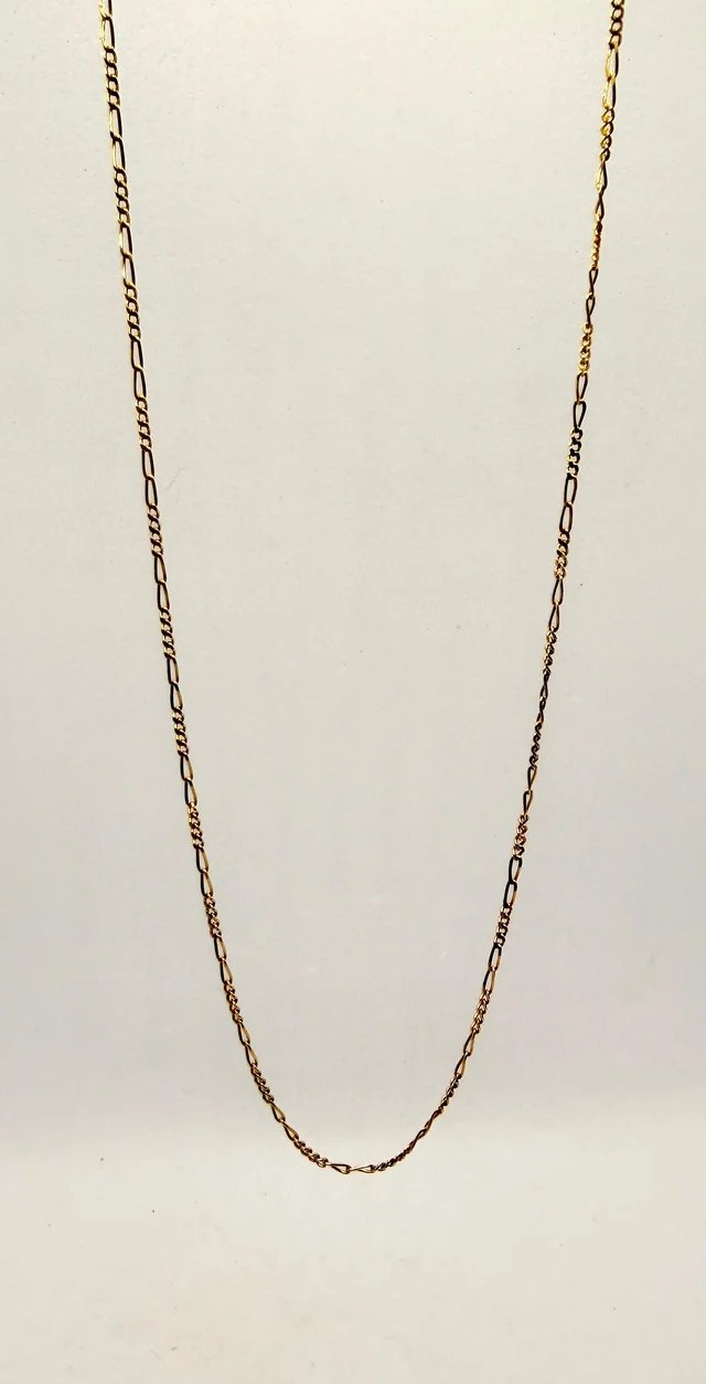 Cadena Figaro Oro 18k 2.9g 63cm
