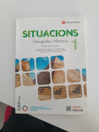 Geografia i història, 1 ESO, Situacions Llibre ...
