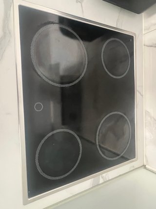 Horno vitrocerámica y campana extractora