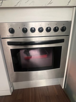 Horno vitrocerámica y campana extractora