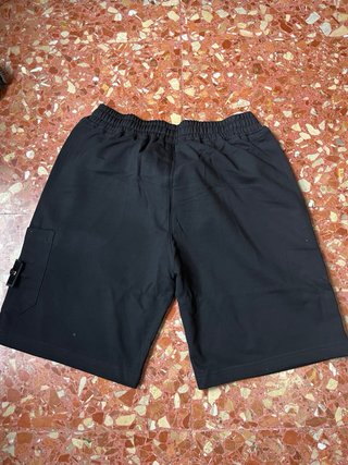 Stone Island Pantalones Cortos Negros