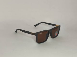 Gafas de Sol Marrones y Dorado Polarizadas