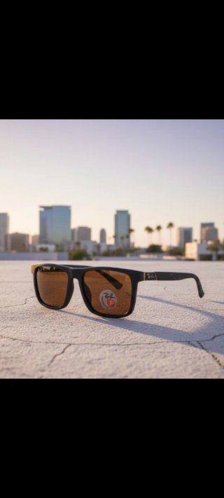 Gafas de Sol Marrones y Dorado Polarizadas