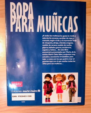 Libro Ropa para Muñecas Marie Claire