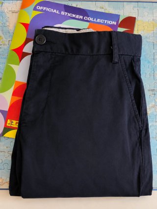 Pantalón Chino Tommy Hilfiger Azul Marino Talla 16
