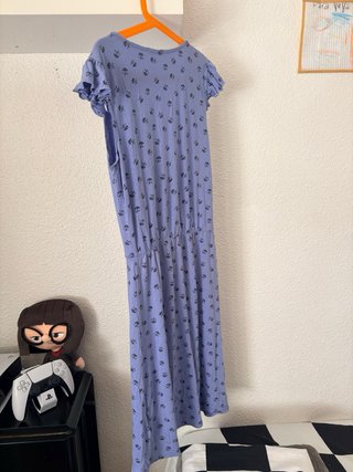Vestido azul floral Easy Wear talla XS