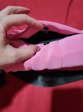 Bolso Parfois rosa acolchado