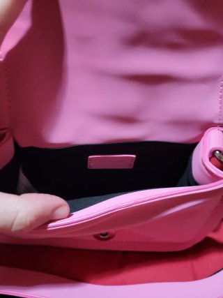 Bolso Parfois rosa acolchado