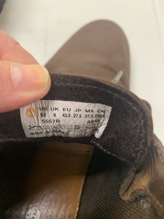 Scarponcini Timberland Pelle Marrone Uomo 43.5