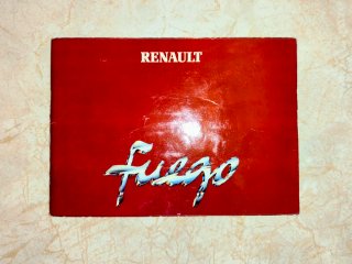 Manual Guia Mantenimiento Renault Fuego Castellano