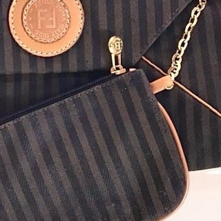 Borsa Fendi Pequin con pochette
