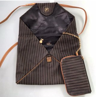 Borsa Fendi Pequin con pochette