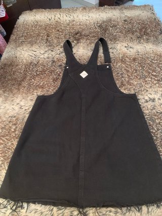 Peto vaquero negro Pull&Bear