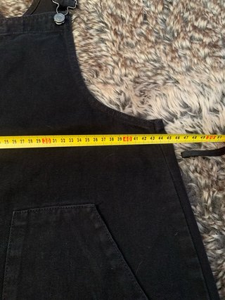 Peto vaquero negro Pull&Bear