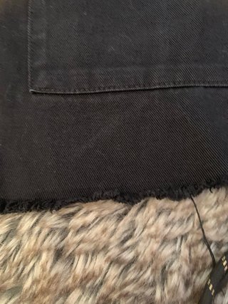 Peto vaquero negro Pull&Bear