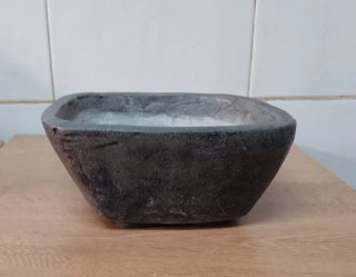 Maceta Bonsái Cuadrada Piedra 17cm