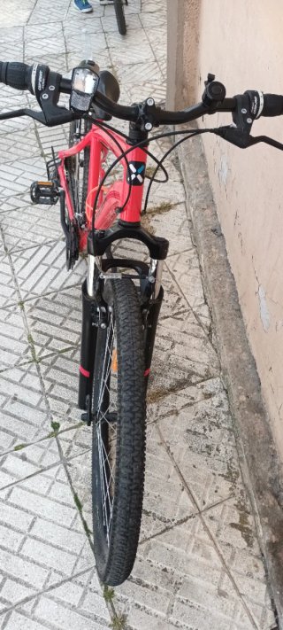 Bicicleta de Montaña Roja