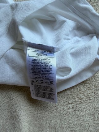 Camiseta Adidas Blanca Logo Graphic