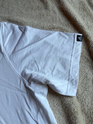 Camiseta Adidas Blanca Logo Graphic