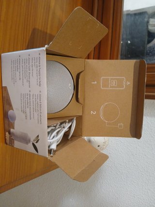 Echo Dot Azul Caja Amazon