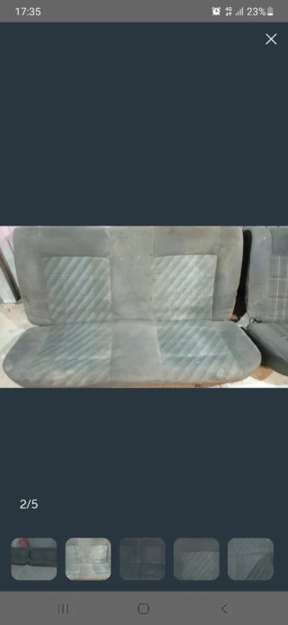 Asientos traseros Golf MK2