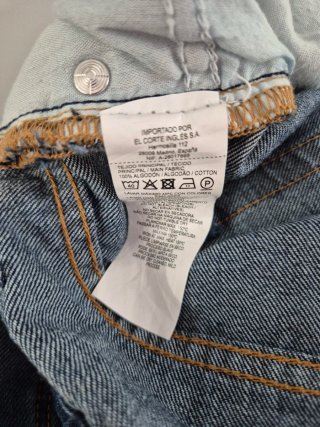 Pantalón corto vaquero chico