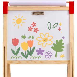 Cavalletto Regolabile Arte Bambini con Accessori