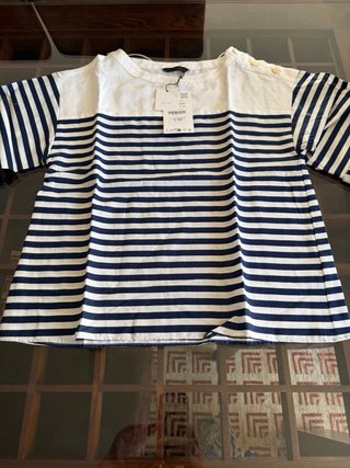 Camisa Rayas Zara a estrenar