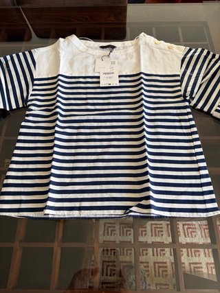 Camisa Rayas Zara a estrenar