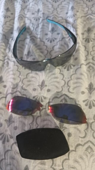 Occhiali da corsa o bici