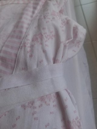 Bata de mujer floral XXL