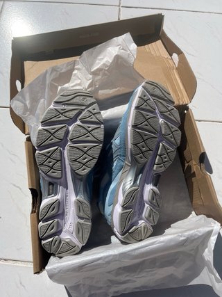 Asics Gel NYC Azul y Blanco