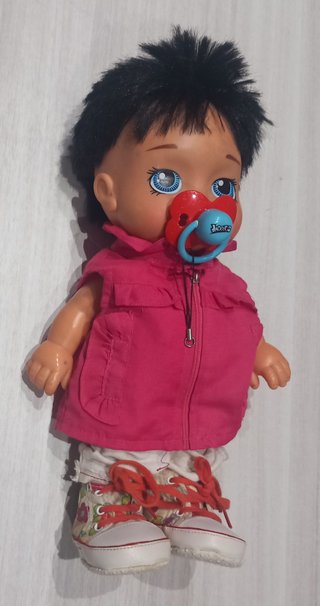 Muñeca Jagget con chupete