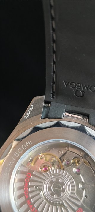 Omega Seamaster Aquaterra Correa Deportiva