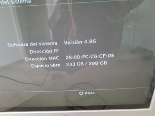 Consola Sony PS3 320 GB en caja con manuales