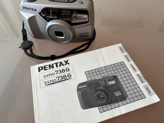 Cámara Pentax Espio 738G Zoom Lens