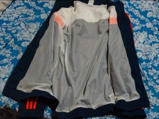 Chándal Adidas Azul y Naranja