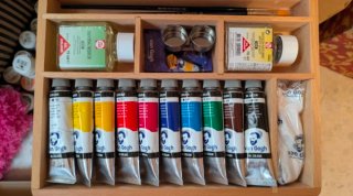 Caja Pinturas Van Gogh OIL COLOUR