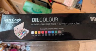 Caja Pinturas Van Gogh OIL COLOUR