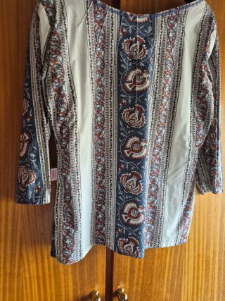 Blusa Flamenco Estampada