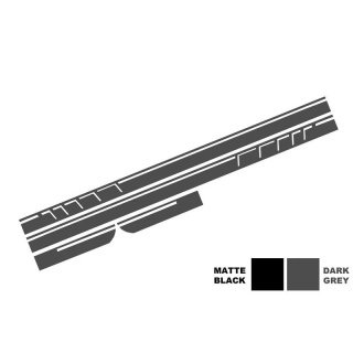 Vinilo lateral AMG Edition Grey para Mercedes Clas